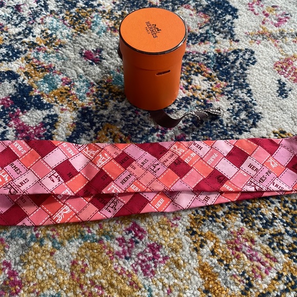 Twilly Hermès scarf with box - Picture 5 of 7